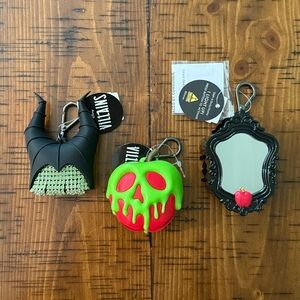 Bath & Body Works Bundle Disney Villains Maleficent Evil Queen PocketBac Holder